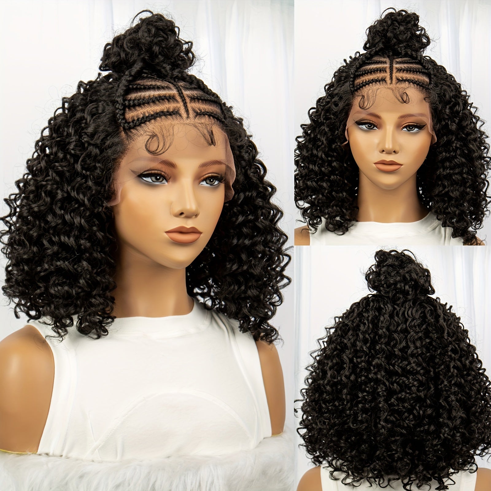 Heat Resistant Synthetic Lace Front Wig For Women - Perfect For Daily Use And Beginners - Dreadlocks Braids Style
